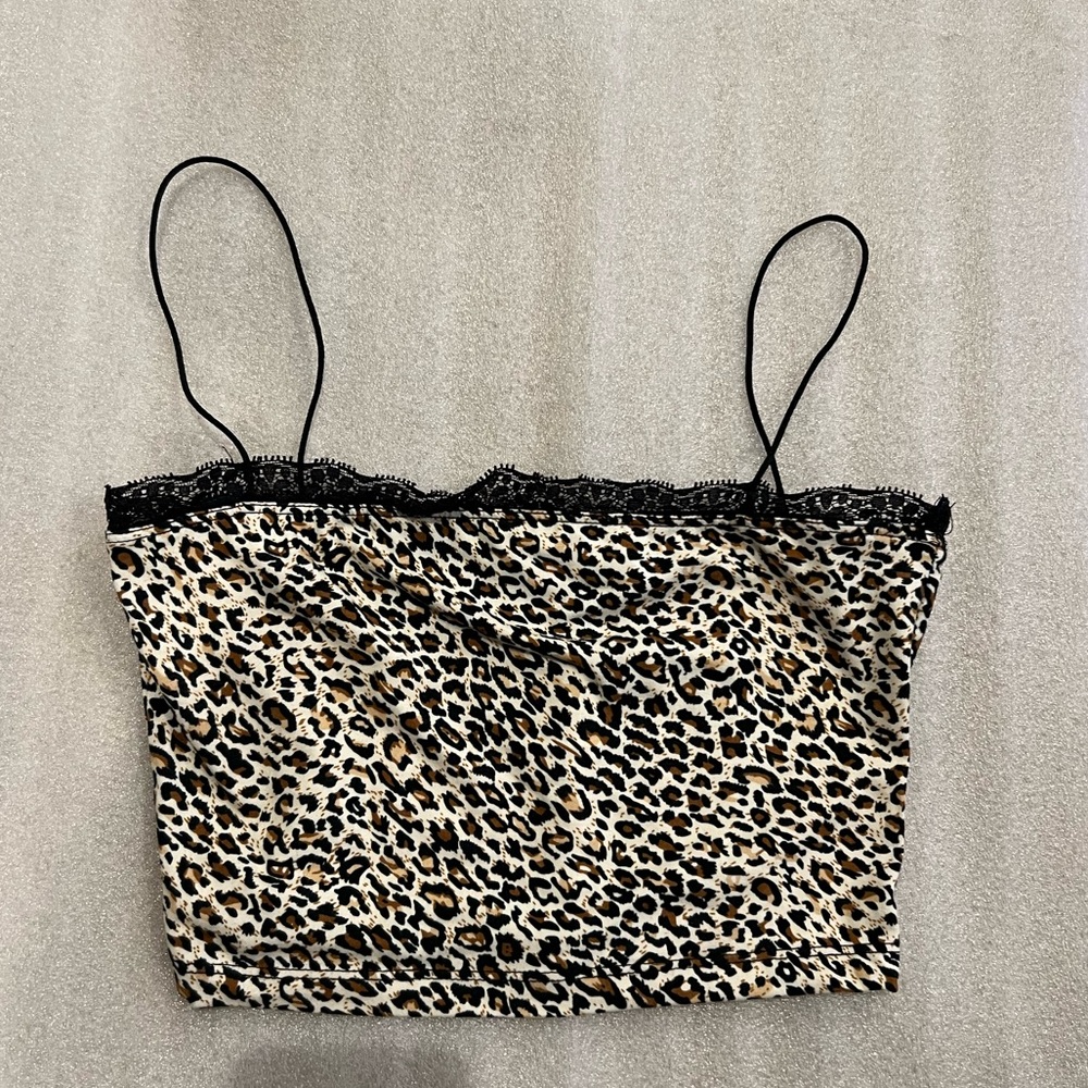 Adika Cheetah Cropped Top